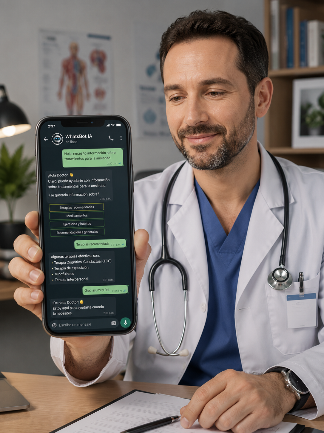 WaBiOT IA para Salud - Atención a pacientes 24/7