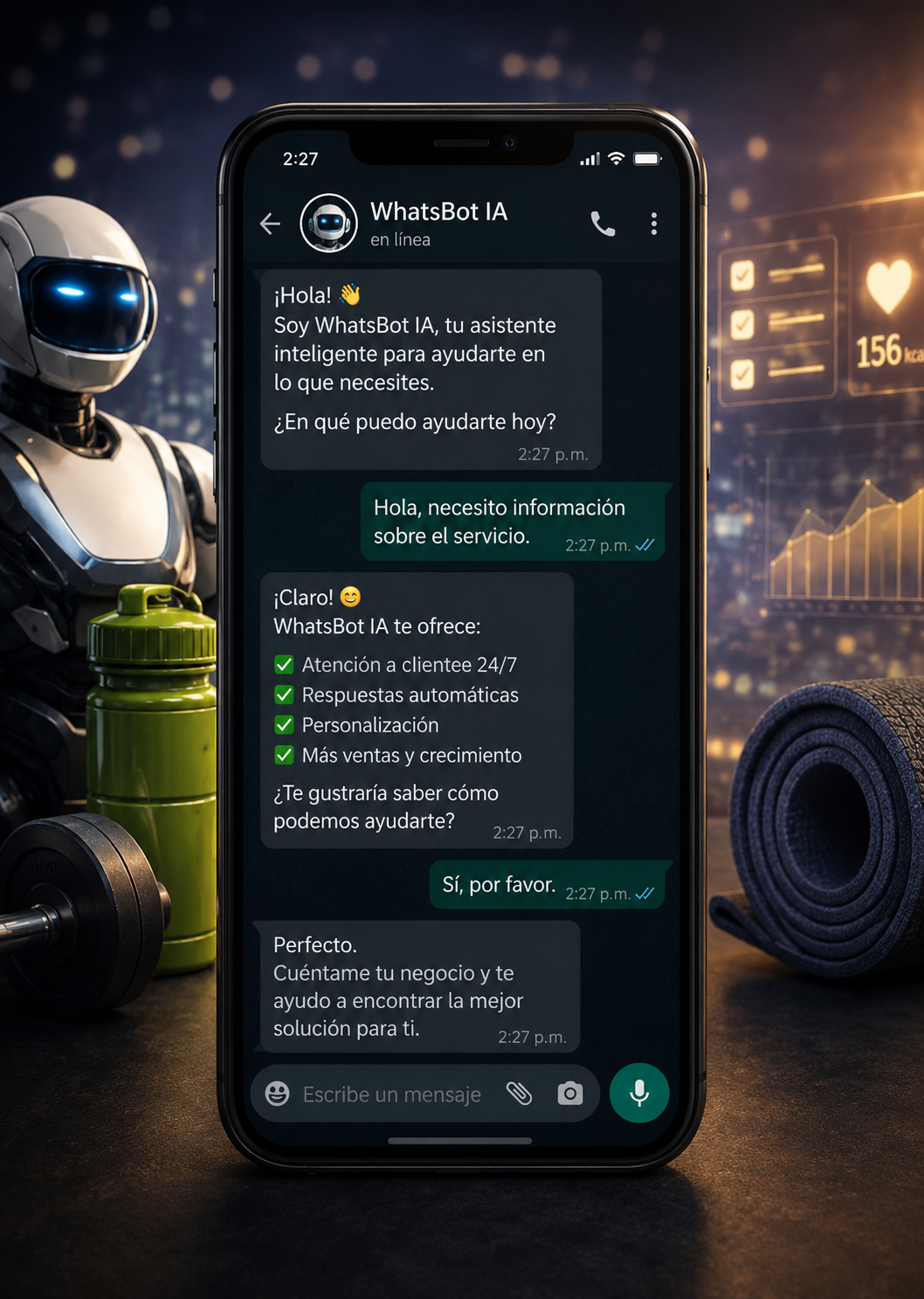 WaBiOT IA - Asistente en promoción: antes $12,000 MXN, ahora $980 MXN
